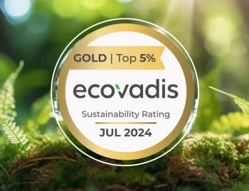 JEMS obtient le label GOLD d’EcoVadis pour ses performances RSE